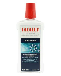 Apa de gura LACALUT micelara Whitening N1