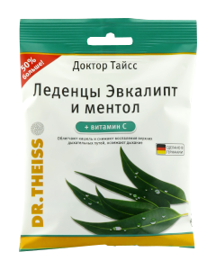 Dr.Theiss Dropsuri Eucalipt si Mentol + vit. C N1