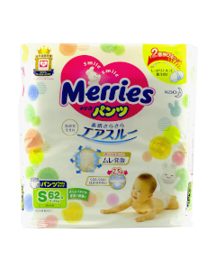 MERRIES Size S №62 4-8 kg (Small) chilotei-scutec