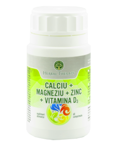 Calciu + Magneziu + Zinc + Vit. D3 N60