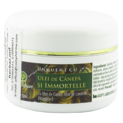 Unguent cu Ulei de Canepa si Immortelle N1