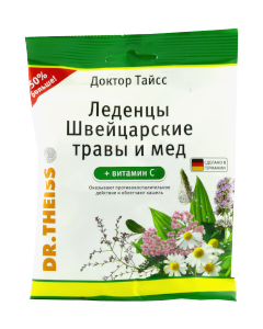 Dr.Theiss Dropsuri Ierburi elvetiene si Miere + vit. C N1