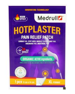 Emplastru MEDRULL Hotplaster 9 x 14 cm