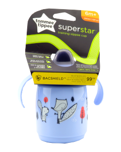 Cana Sippee (6+) 300 ml (albastra) cu protectie Bacshield TT0391 N1
