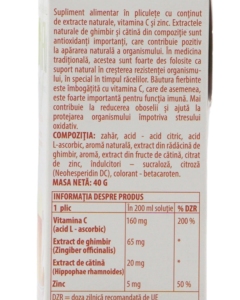 Herbflu( Catina.,ghimbir, zinc, vit.C) N10