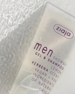 Ziaja Men Gel de duș și șampon Lemon Verbena N1