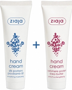 Ziaja Silk crema pentru maini + crema pentru maini Casmere N1