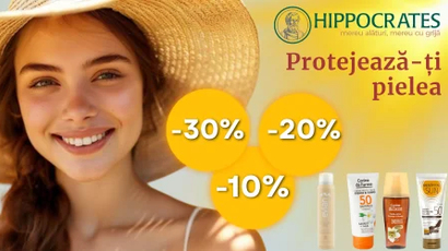 Promoție la întreaga gamă de produse de protecție solară și bronzare 