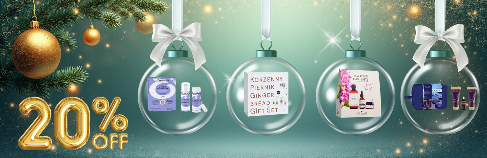 Magia sărbătorilor la Hippocrates: -20% reducere la seturile de dermotocosmetice