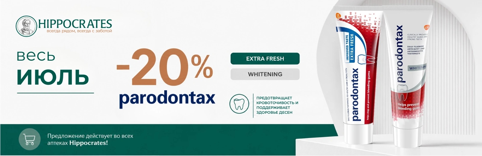 Акция Parodontax