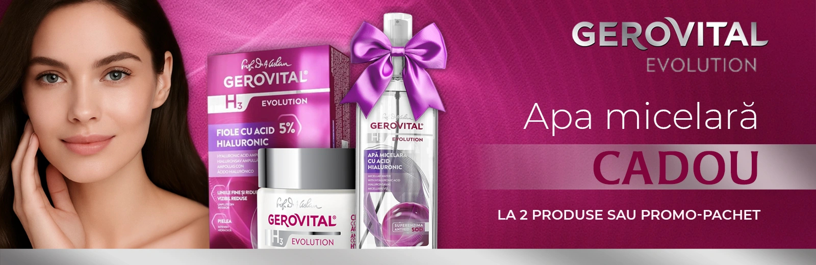 Promoția Lunii Decembrie în farmaciile Hippocrates de la Gerovital Evolution