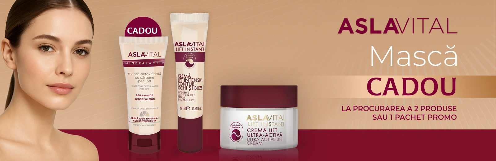 Promoția Lunii Decembrie în farmaciile Hippocrates la gama de produse Aslavital