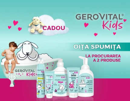 Toată Luna Decembrie în farmaciile Hippocrates cadouri de la Gerovital Kids