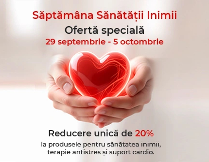 Săptămâna Sănătății Inimii la Hippocrates ❤️ -20% la produsele cardio