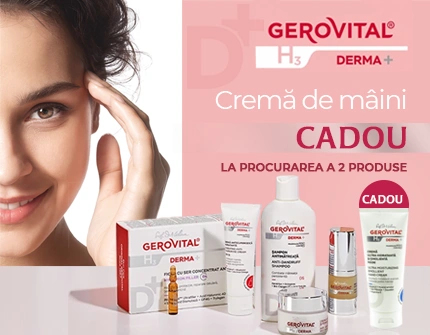 Toată Luna Decembrie în farmaciile Hippocrates cadouri de la Gerovital H3 Derma +